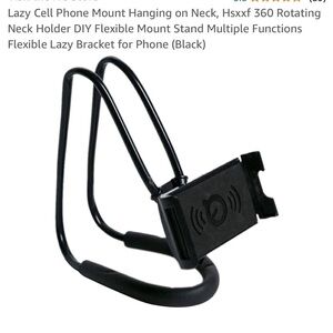 Lazy neck hands free phone holder